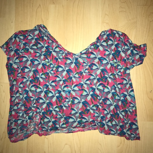 Colorful Crop Top - Picture 3 of 3