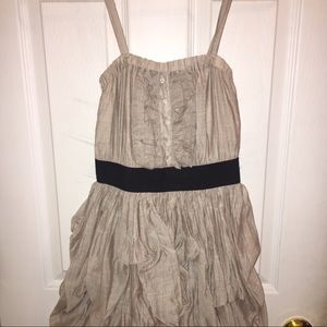 Taupe dress