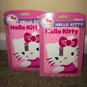 Hello Kitty Light Switch Plates
