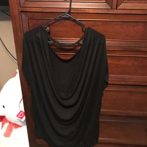 Black scoop back shirt!