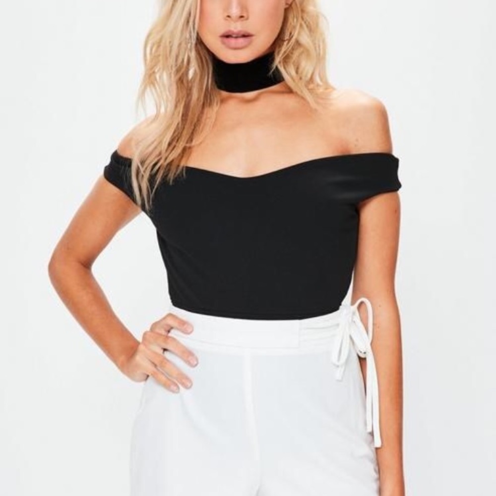black misguided bodysuit