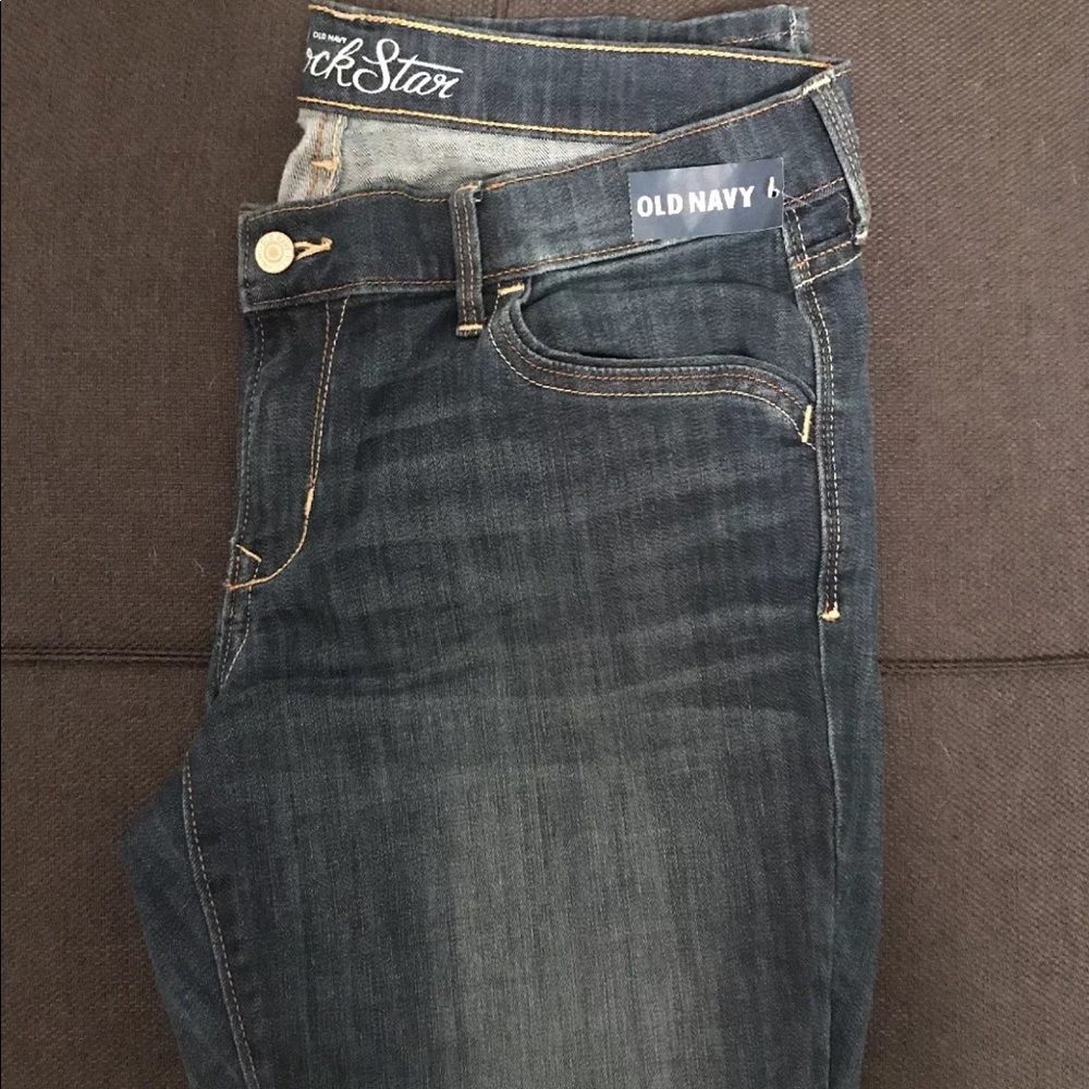 Old navy rock start crop jean
