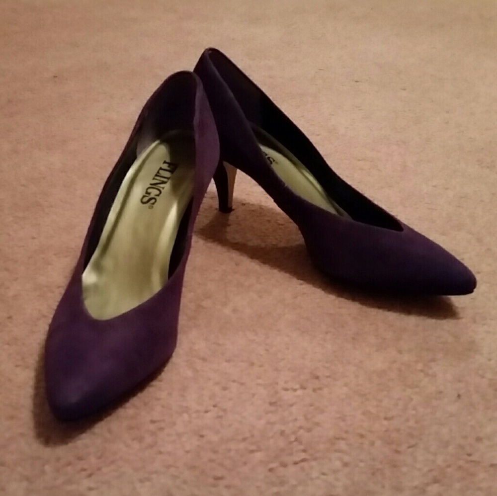 Purple heels