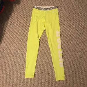 Nike leggings Neon
