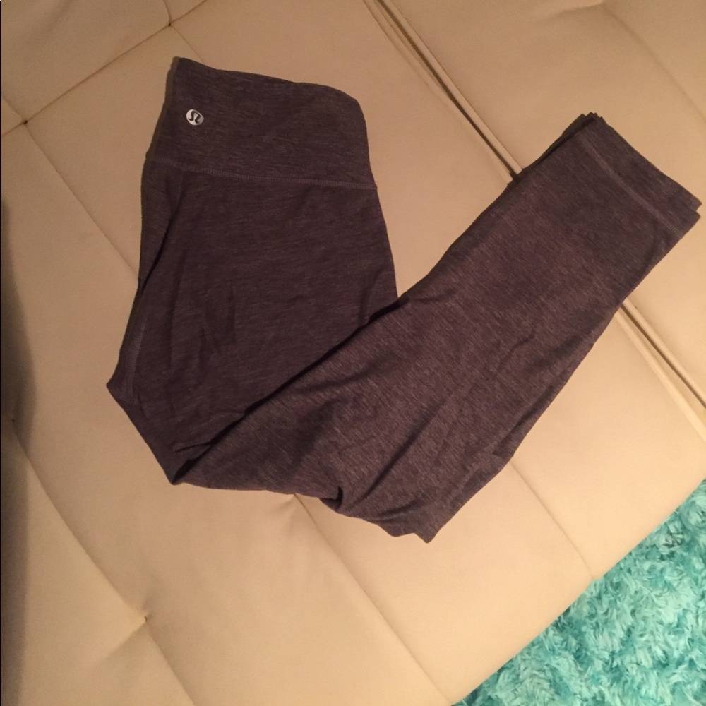 Lulu lemon crop grey wunder under