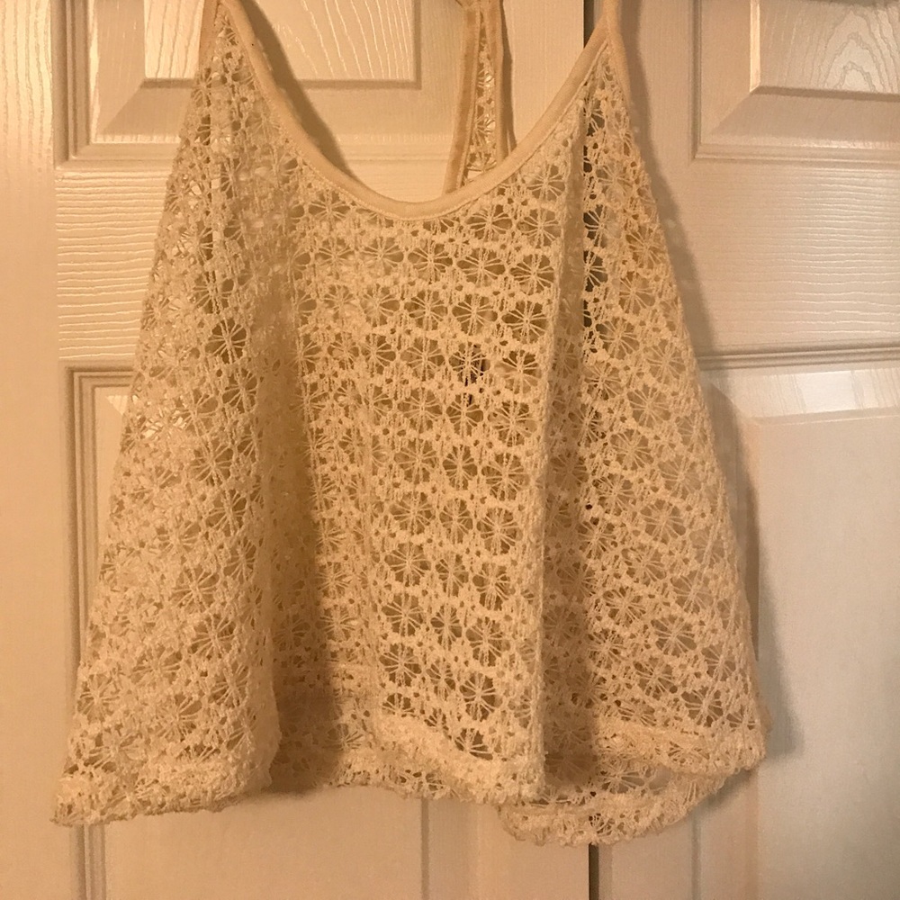 White crop tank