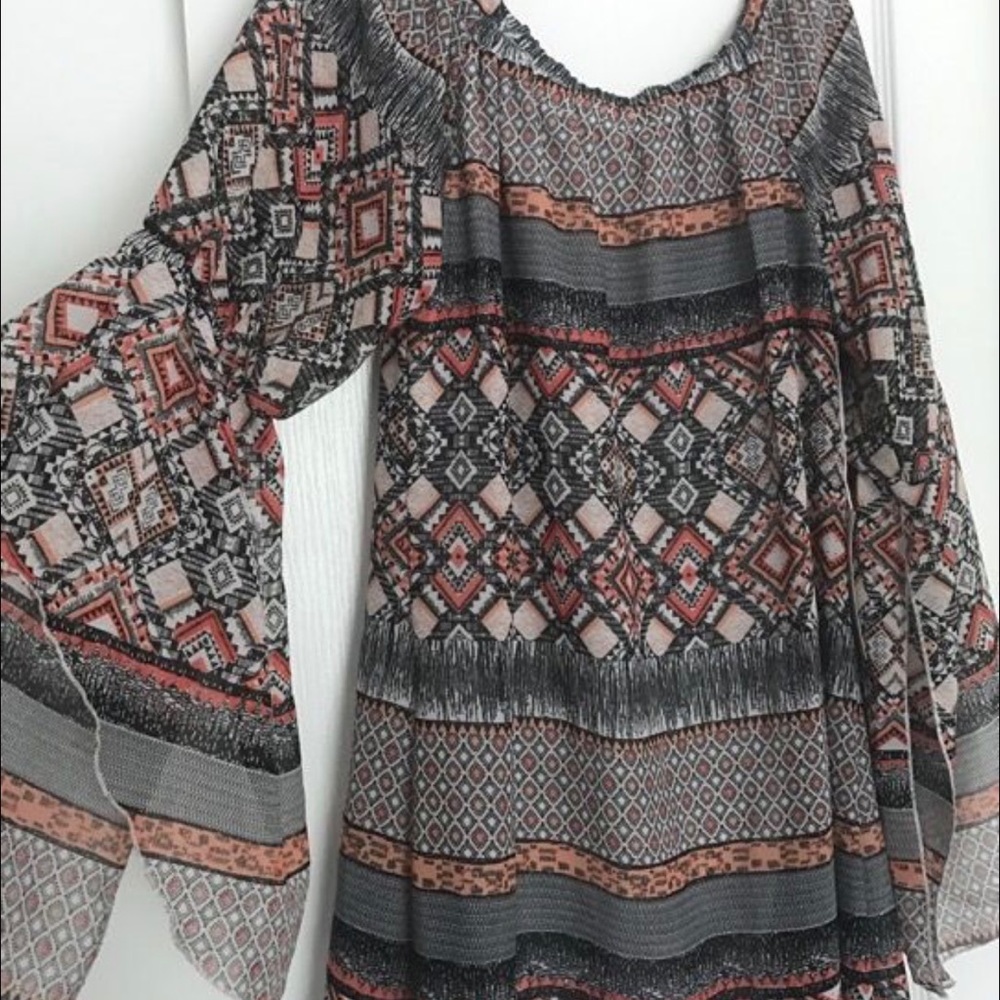 Off The Shoulder Flowy Dress