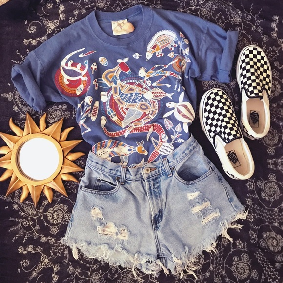 Churinga Designs Tops - -🌻Vintage-Churinga Australia Designs-Medium-🌻-