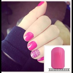 Jamberry Nail wrap Pink Haute Tint