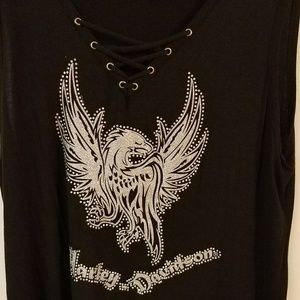 Harley-Davidson lady top 3x