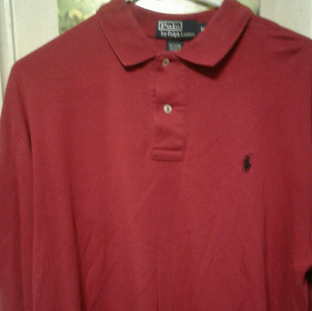 Polo shirt long sleeve  very nice