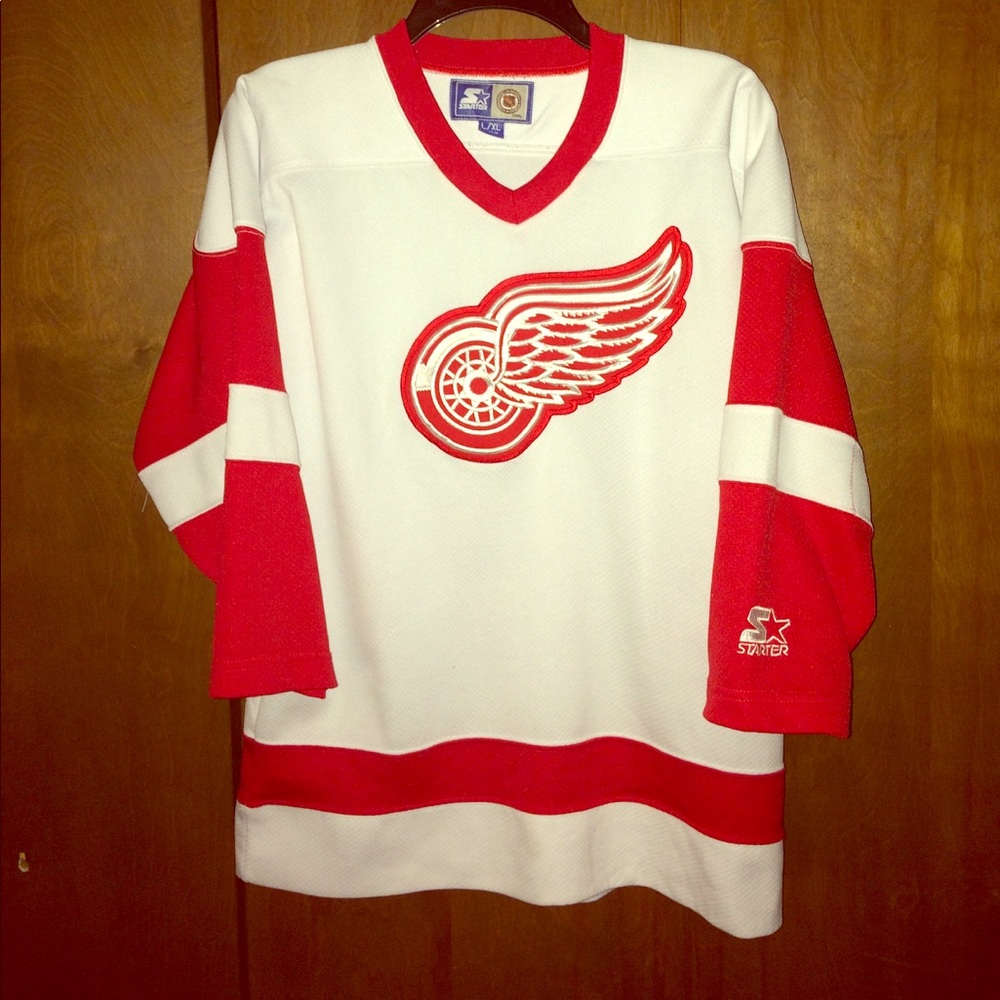 🥅🏒⛸ 🔥Detroit Redwings Starter Jersey 🔥