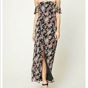 Forever 21 floral maxi dress