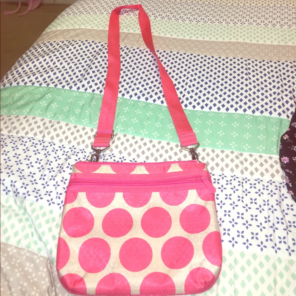 Polk-a-dot purse