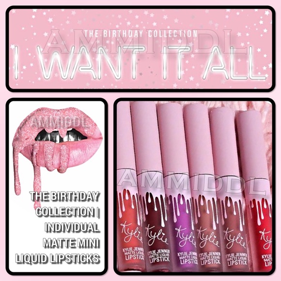 Kylie Cosmetics Other - 🆕KYLIE $13 SINGLE BDAY MINI MATTE LIPSTICKS