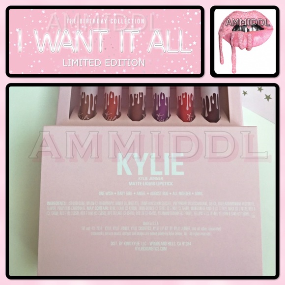 🆕KYLIE $13 SINGLE BDAY MINI MATTE LIPSTICKS - Picture 2 of 8