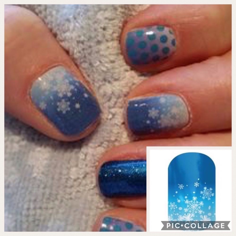 Jamberry Nail Wraps Let it snow