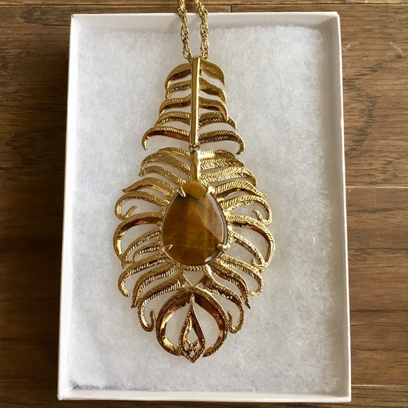 Kendra Scott Jewelry - Kendra Scott Letty necklace in tigers eye