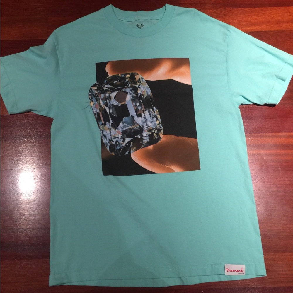 tiffany blue diamond t-shirt
