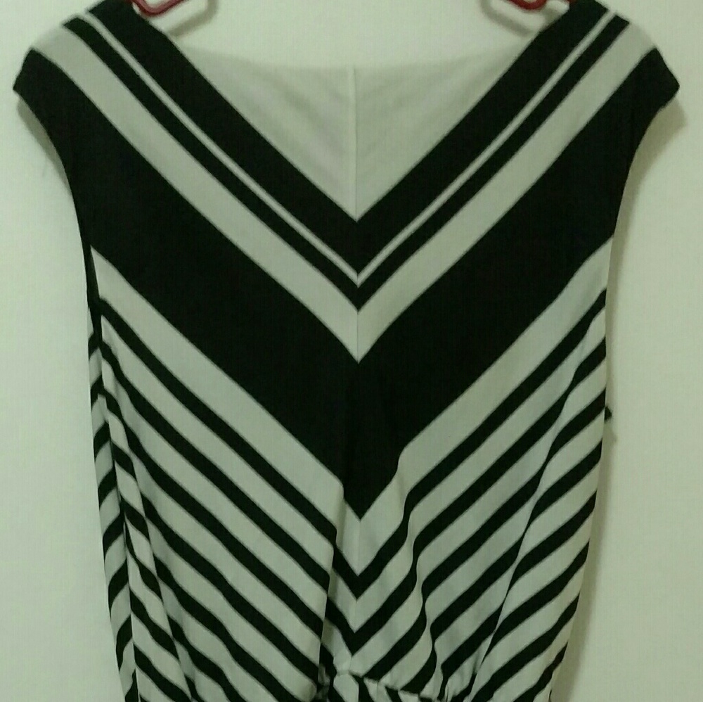 Black and White Cocktail Dress