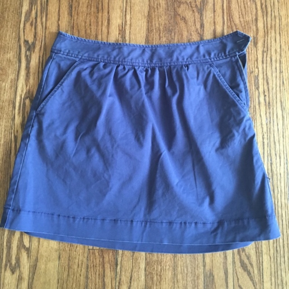 Super cute navy J. Crew skirt!