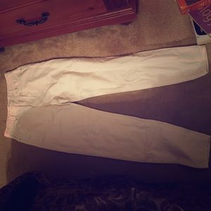 All white forever 21 denim jeans (never worn)