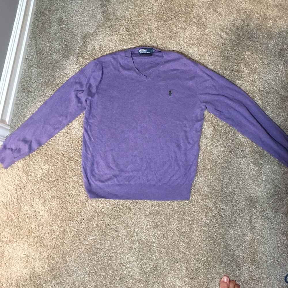Polo Ralph Lauren Purple Sweater