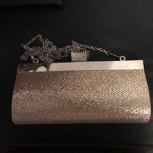 Lulu Townsend clutch, gold color