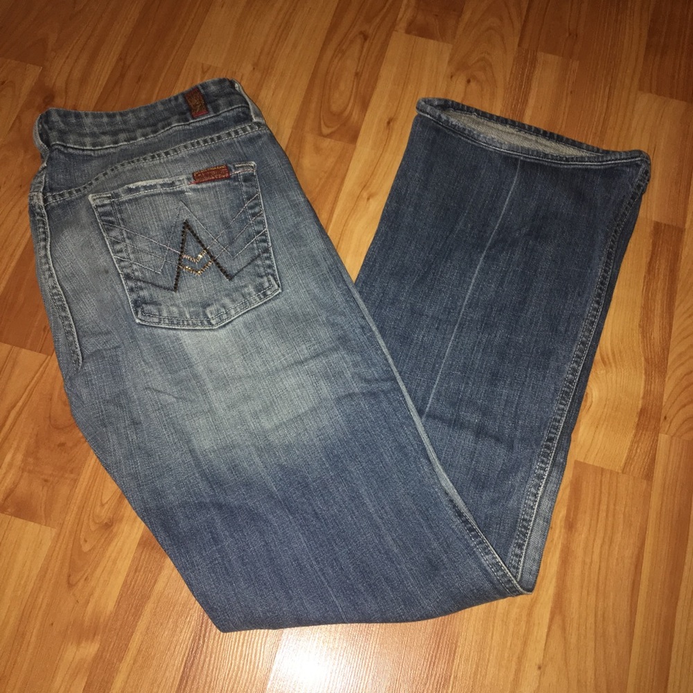 {7 for all mankind} "A" pocket jeans