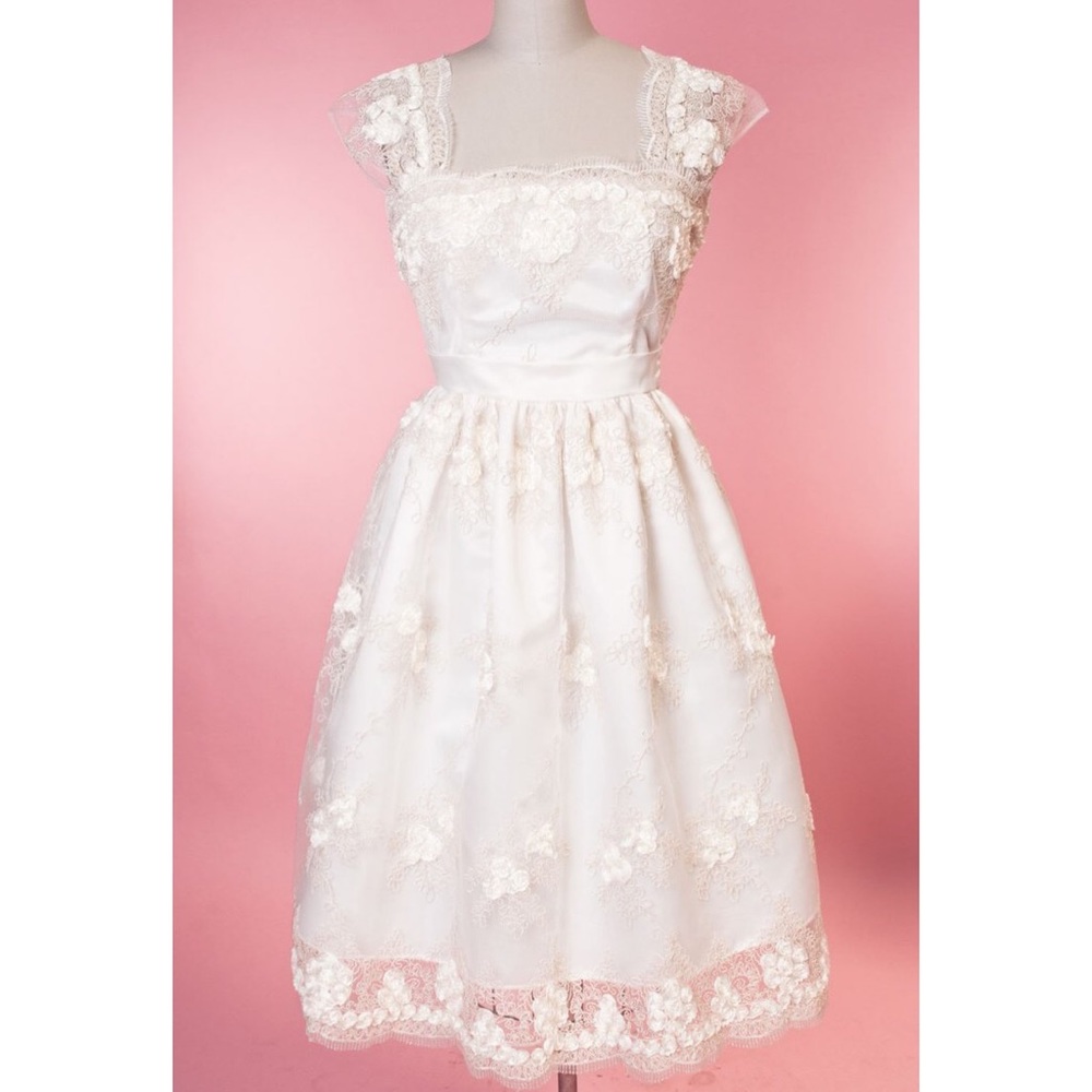 Bettie Page unworn Bernadette Ivory Party Dress