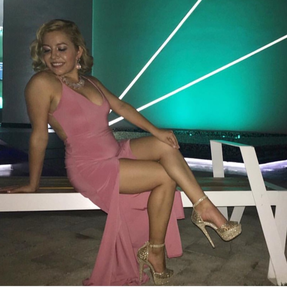 Pink dress