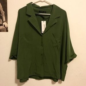 Boohoo Oversized Button Up