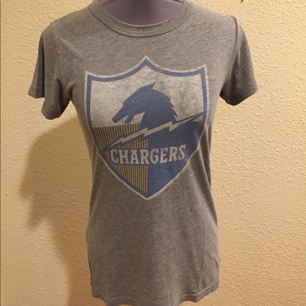 Junk Food NFL Chargers Vintage Print Tee