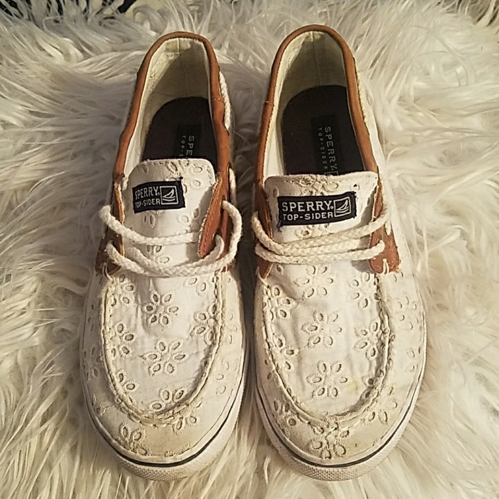 floral sperry shoes