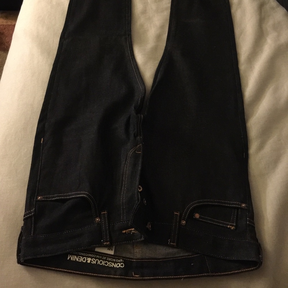 Slim low waist denim jeans Size: 32/34 Men NEW