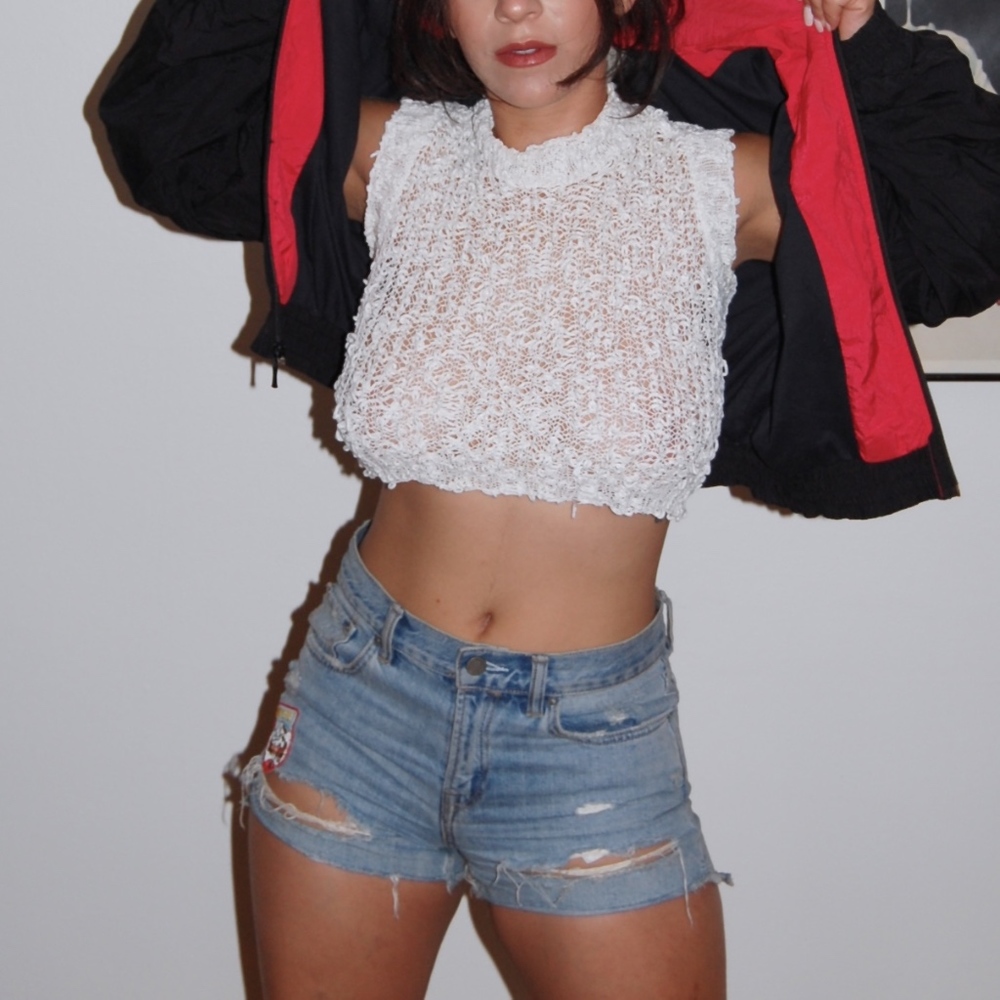 Vintage United Colors of Benetton Crop Top