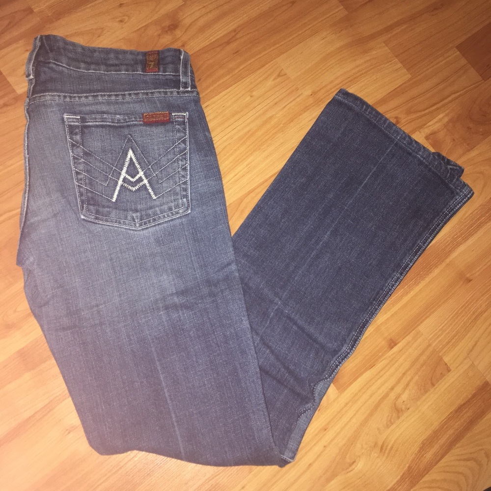 {7 for all mankind} "A" pocket jeans
