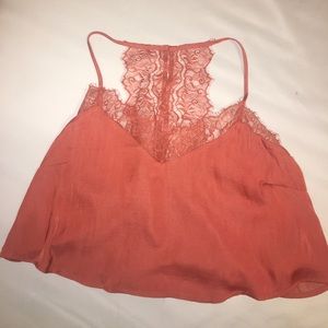 forever 21 crop lace cami