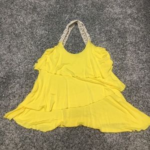 Yellow tank top