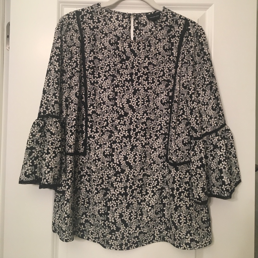 Who What Wear Bell Sleeve Blouse