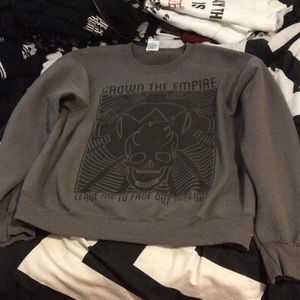 Oversized sweater crew neck