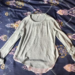 Lush light teal sweater