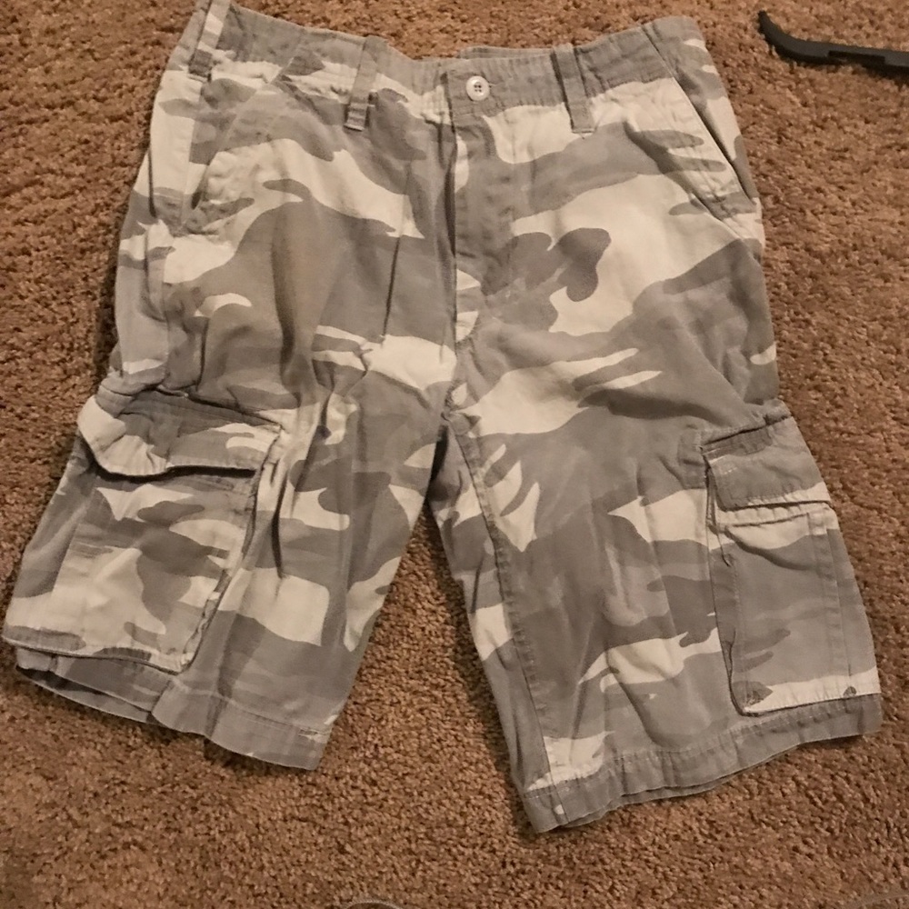Is there shorts there? We may never know. Camo.