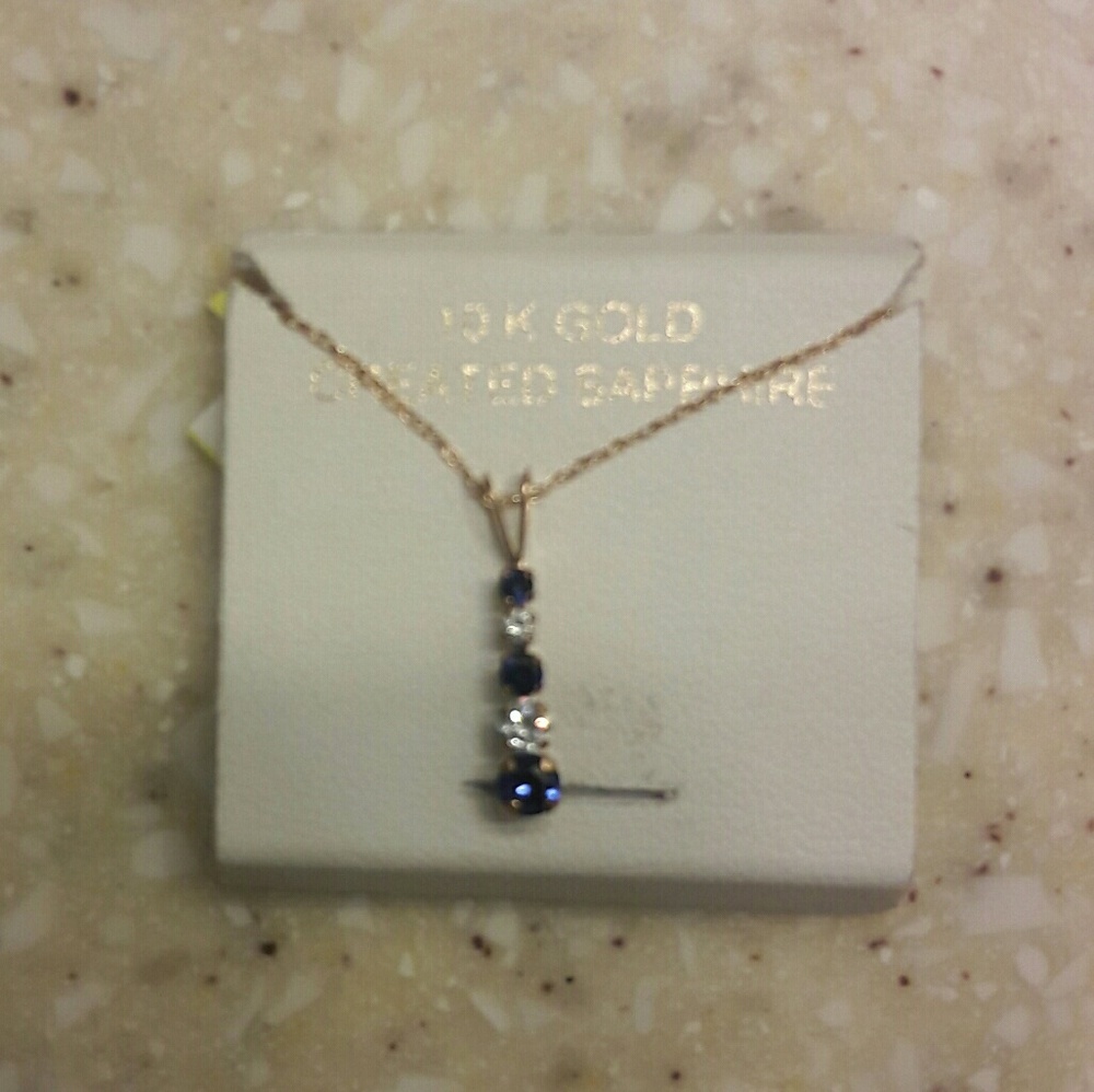 Sapphire necklace