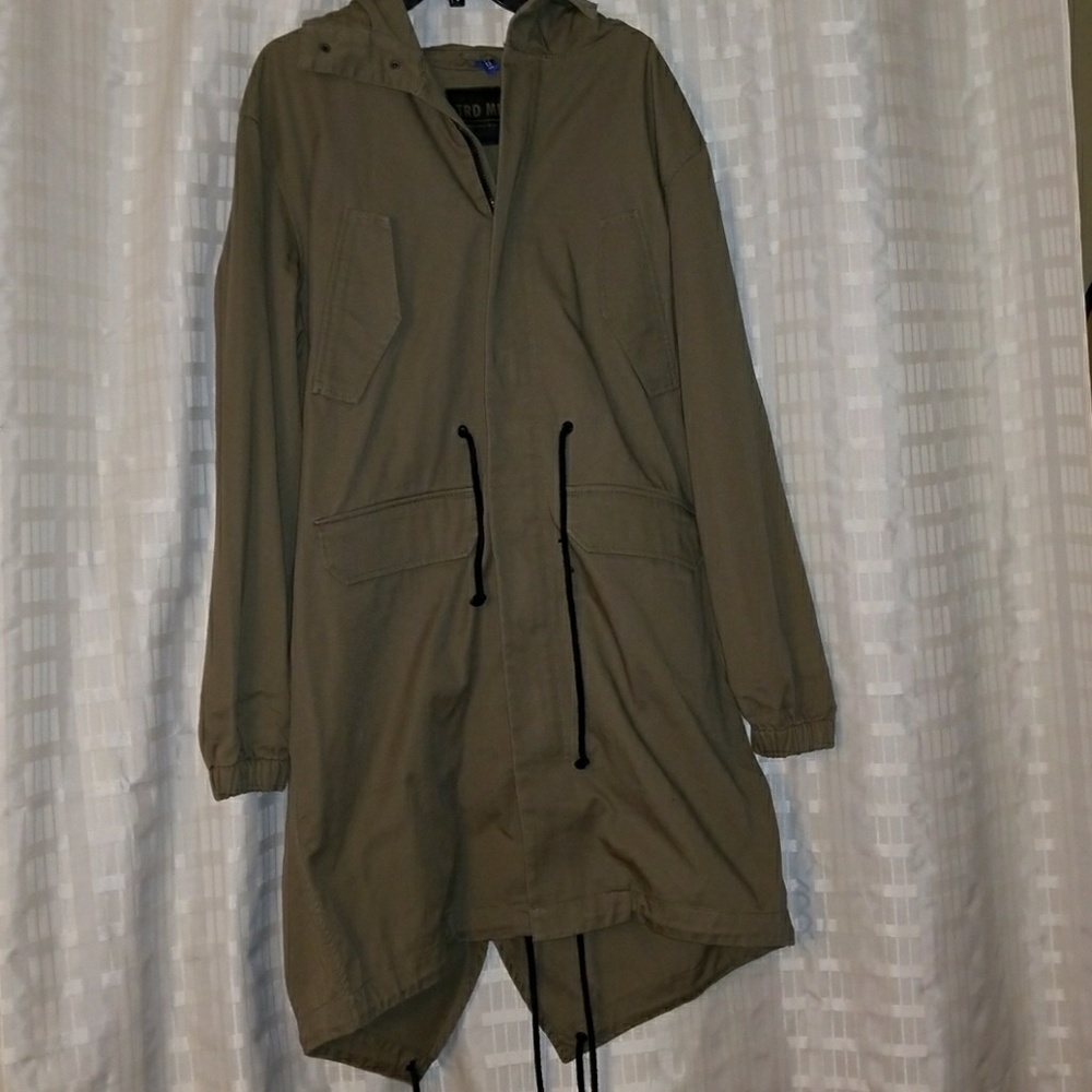 Mens trench coat.
