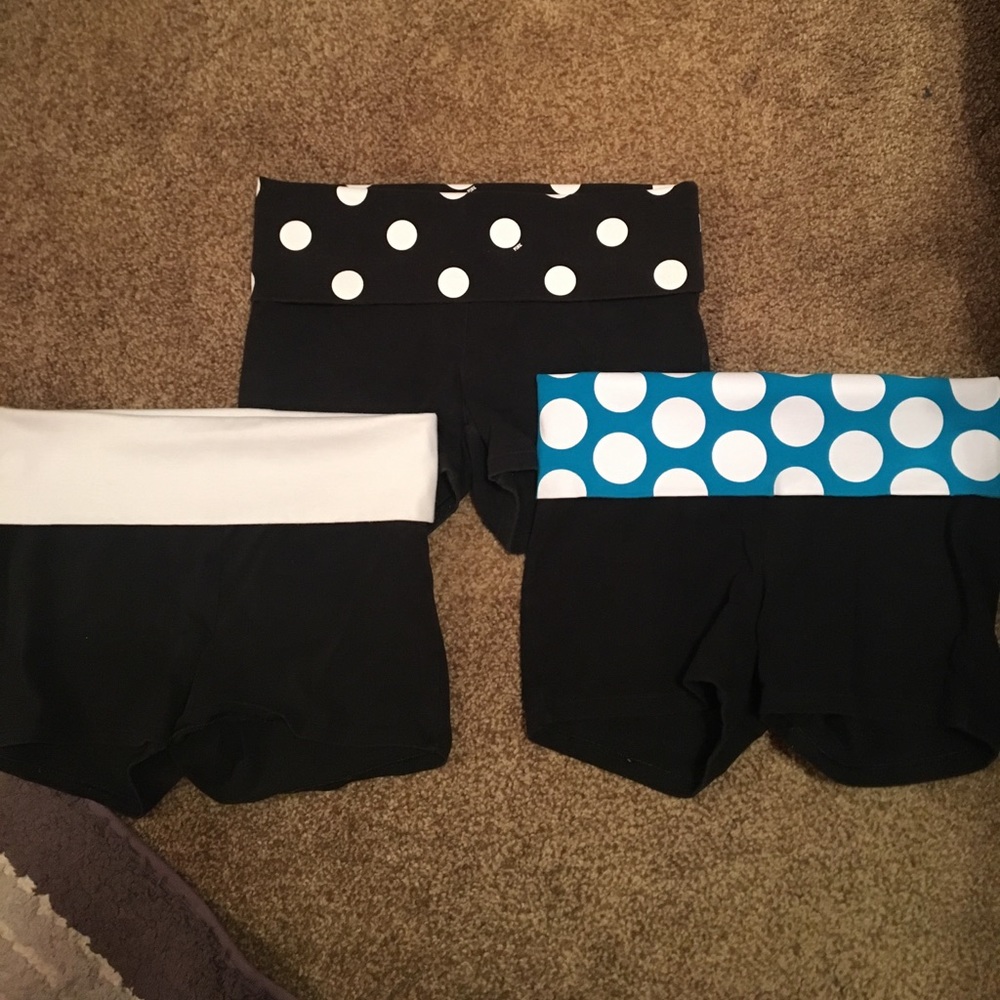 VS PINK yoga shorts