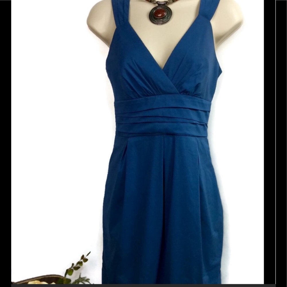 🌸BCBG China Blue Dress