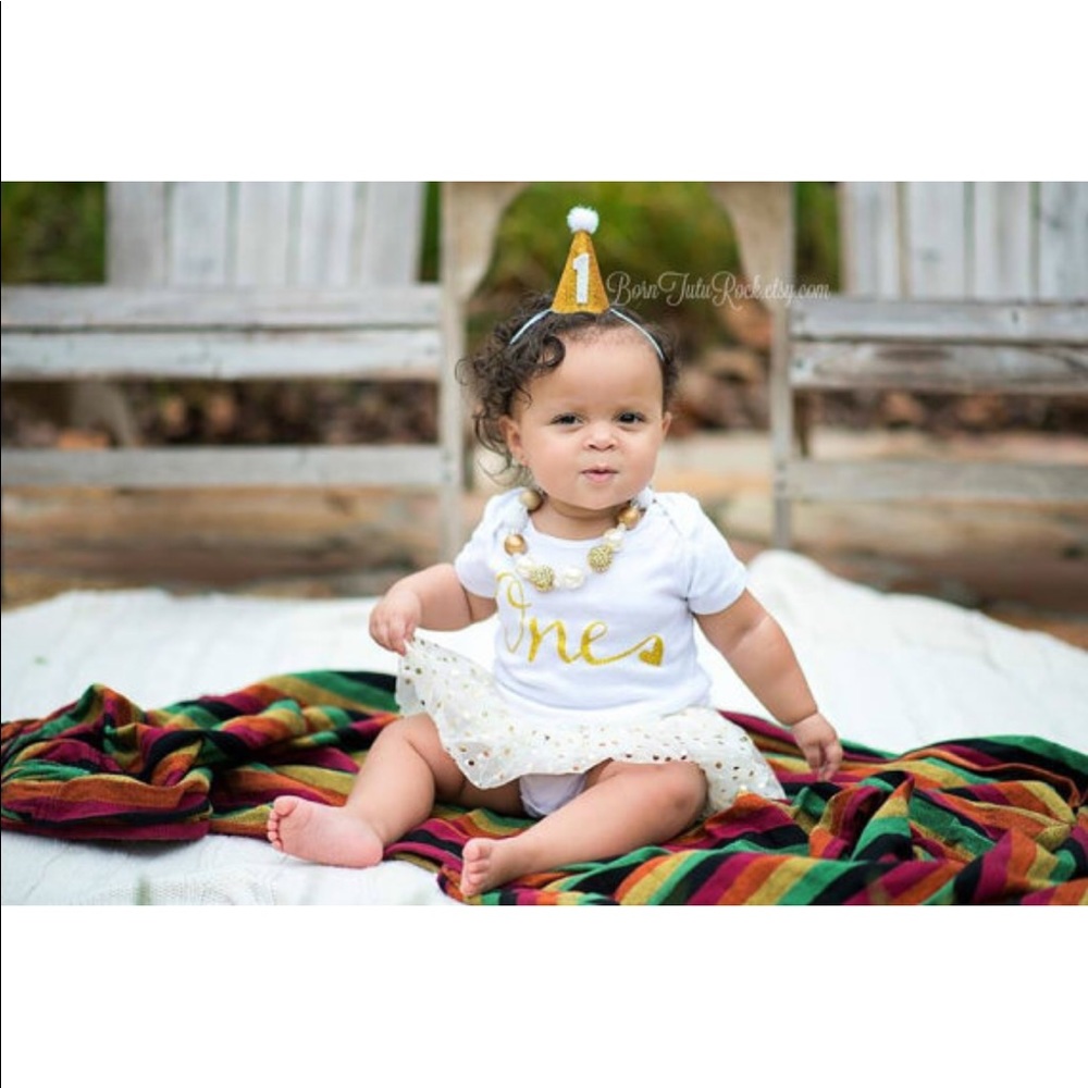 1st Birthday Party Hat - Picture 2 of 2
