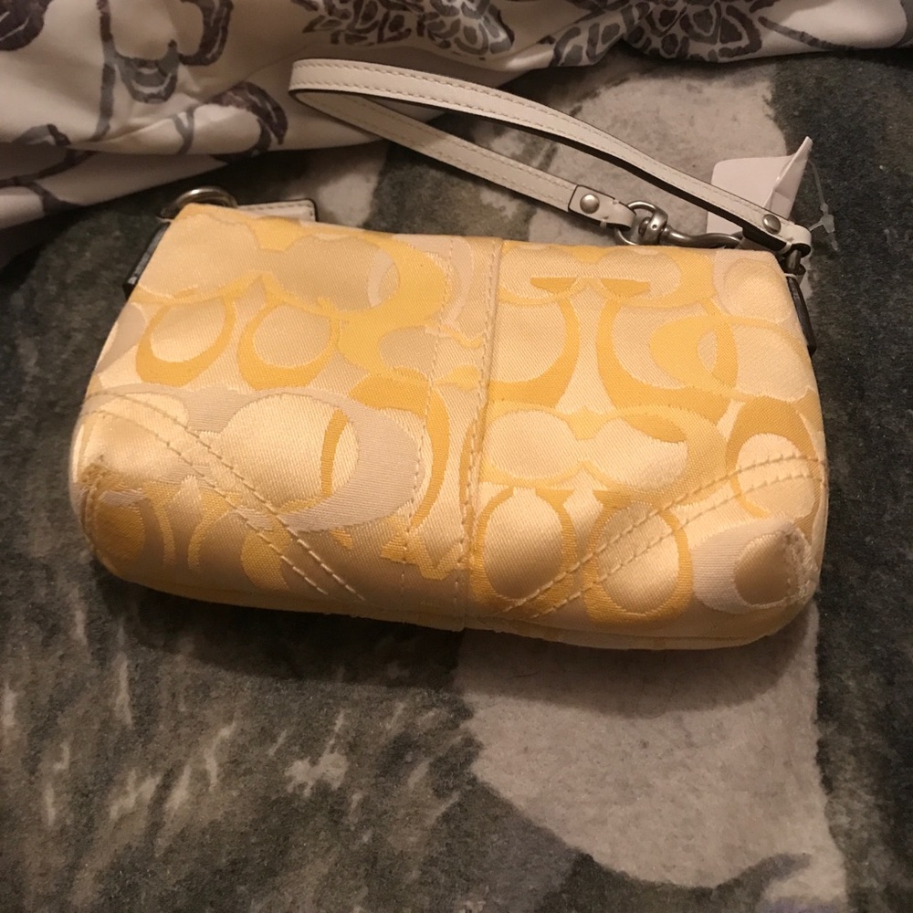 Hello coach wristlet