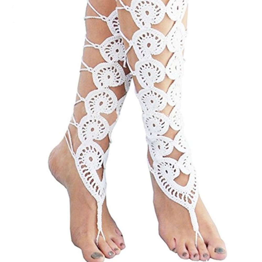 !OMG AMAZING Gladiator Footless Sandals!